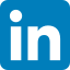 LinkedIn logo til kontakt